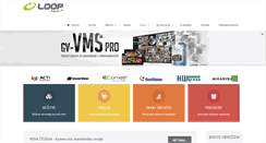 Desktop Screenshot of loop.si