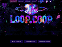 Tablet Screenshot of loop.coop