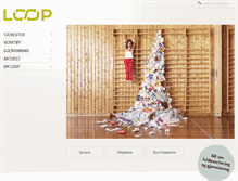 Tablet Screenshot of loop.no